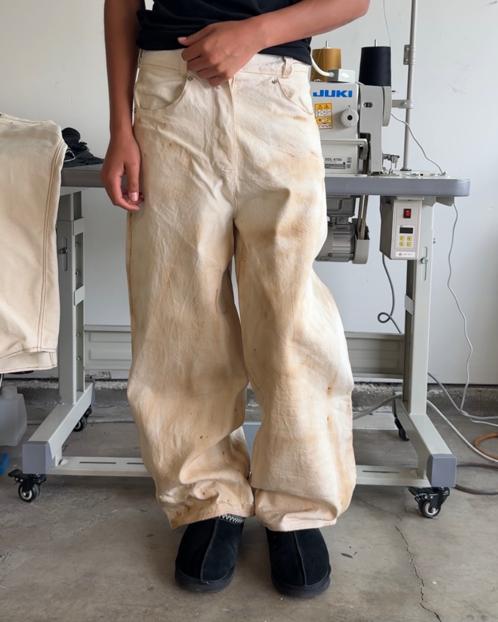 Dirty Canvas Trousers