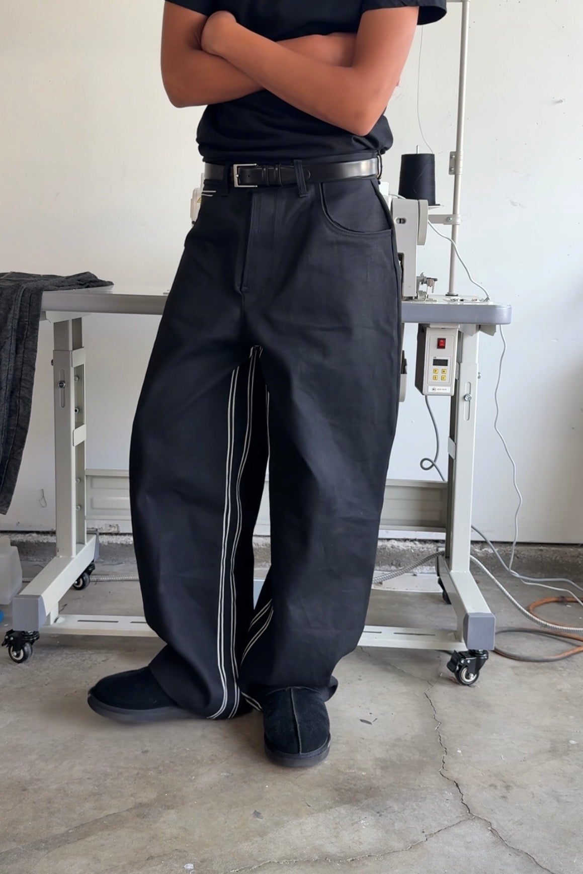 Black Selvedge Denim