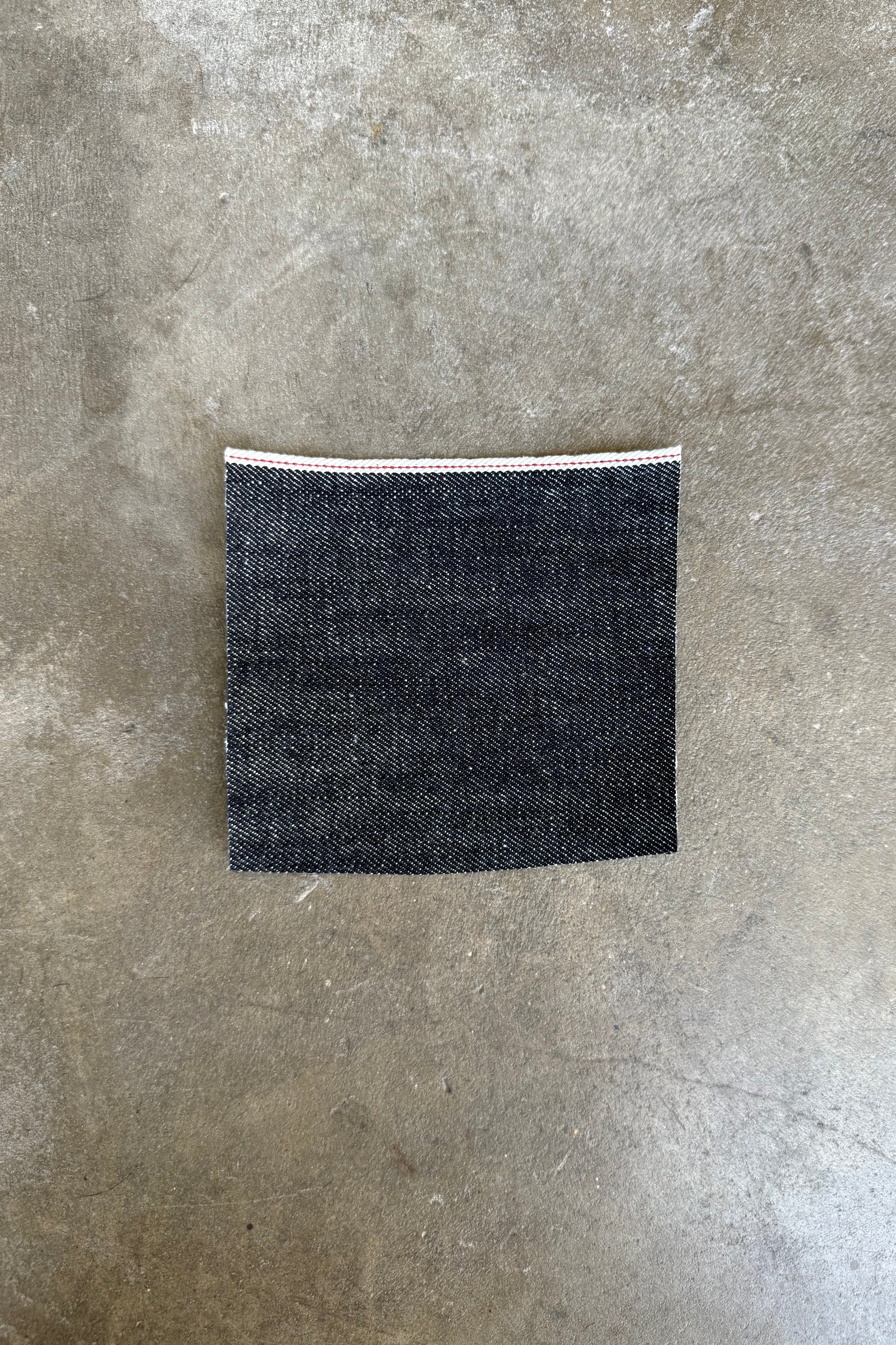 15oz Black Slub Selvedge Denim